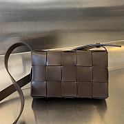 Fortok Bottega Veneta Cassette Brown 23x15x5cm - 3