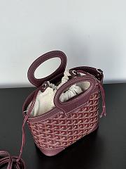 Fortok Goyard Beluga Mini Bag Rouge 23x18.5x8cm - 4