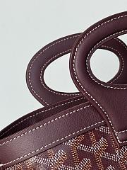 Fortok Goyard Beluga Mini Bag Rouge 23x18.5x8cm - 5