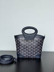 Fortok Goyard Beluga Mini Bag Navy Blue 23x18.5x8cm - 1