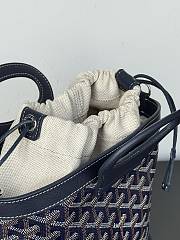Fortok Goyard Beluga Mini Bag Navy Blue 23x18.5x8cm - 6