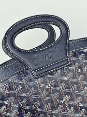 Fortok Goyard Beluga Mini Bag Navy Blue 23x18.5x8cm - 3