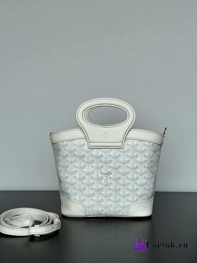 Fortok Goyard Beluga Mini Bag White 23x18.5x8cm - 1