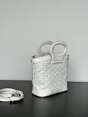 Fortok Goyard Beluga Mini Bag White 23x18.5x8cm - 5