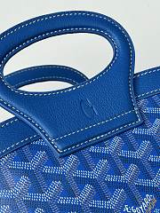 Fortok Goyard Beluga Mini Bag Blue 23x18.5x8cm - 6