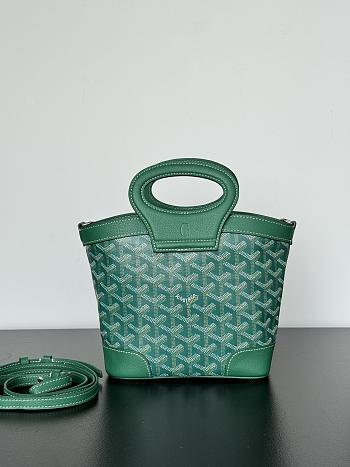 Fortok Goyard Beluga Mini Bag Green 23x18.5x8cm