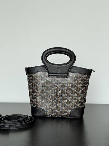 Fortok Goyard Beluga Mini Bag Black And Brown 23x18.5x8cm