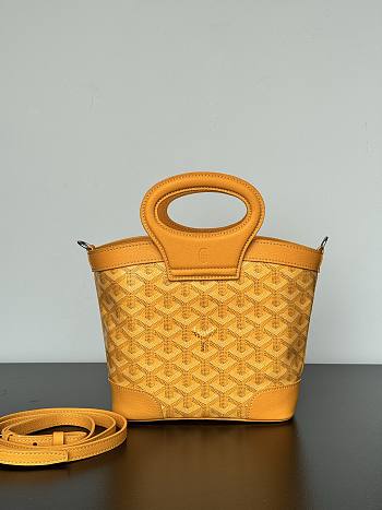 Fortok Goyard Beluga Mini Bag Yellow 23x18.5x8cm