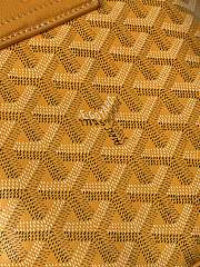 Fortok Goyard Beluga Mini Bag Yellow 23x18.5x8cm - 5