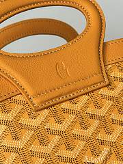 Fortok Goyard Beluga Mini Bag Yellow 23x18.5x8cm - 4