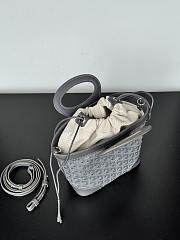Fortok Goyard Beluga Mini Bag Grey 23x18.5x8cm - 3