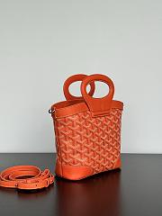 Fortok Goyard Beluga Mini Bag Orange 23x18.5x8cm - 5