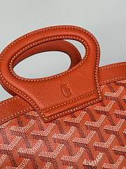 Fortok Goyard Beluga Mini Bag Orange 23x18.5x8cm - 4