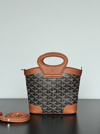 Fortok Goyard Beluga Mini Bag Brown 23x18.5x8cm