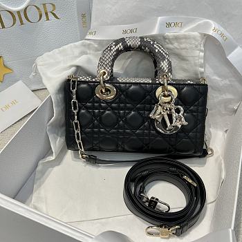 Fortok Dior Lady D-Joy Snake Details 22*12*6cm