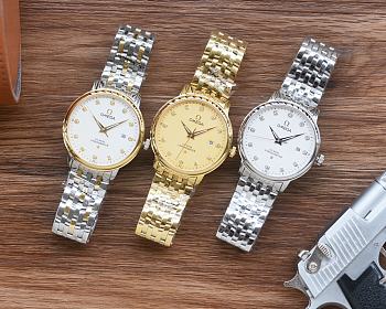 Fortok Omega De Ville Prestige Watches 41mm Multicolors