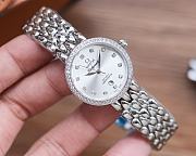 Fortok Omega Watch Pink With Silver/ Rose Gold Strap 27mm - 6