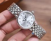 Fortok Omega Watch Pink With Silver/ Rose Gold Strap 27mm - 2