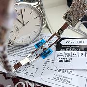 Fortok Longines Watches Men's 39mm/ Women's 24mm Silver - 3