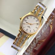 Fortok Longines Watches Men's 39mm/ Women's 24mm Silver With Gold - 6
