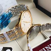 Fortok Longines Watches Men's 39mm/ Women's 24mm Silver With Gold - 5