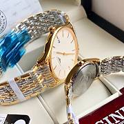 Fortok Longines Watches Silver With Gold Men's 39mm/ Women's 24mm  - 3