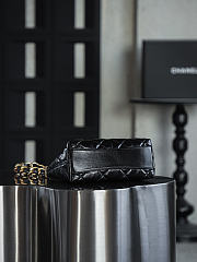 Fortok Chanel 24A Small Hobo bag Black 22.5*19.5*8.5cm - 3