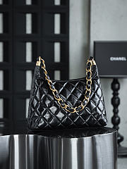Fortok Chanel 24A Hobo bag Black 29*32*10cm - 6