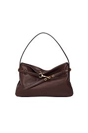 Fortok Miu Miu Aventure Nappa Leather Bag Brown 24×40x7cm - 1