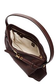 Fortok Miu Miu Aventure Nappa Leather Bag Brown 24×40x7cm - 4