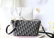 Fortok Dior Medium Diortravel Nomad Pouch 22 x 13 x 9.5 cm - 5