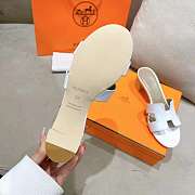 Fortok Hermes Oasis Sandals Blanc - 2