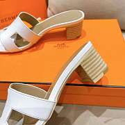 Fortok Hermes Oasis Sandals Blanc - 3