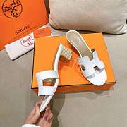 Fortok Hermes Oasis Sandals Blanc - 5