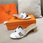 Fortok Hermes Oasis Sandals Blanc - 6