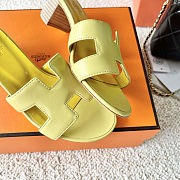 Fortok Hermes Oasis Sandals Yellow - 5