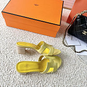 Fortok Hermes Oasis Sandals Yellow - 4