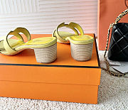 Fortok Hermes Oasis Sandals Yellow - 3