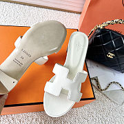 Fortok Hermes Oasis Sandals White - 6