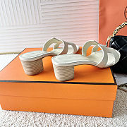 Fortok Hermes Oasis Sandals White - 4