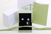 Fortok Van Cleef & Arpels Vintage Alhambra earrings Silver - 1