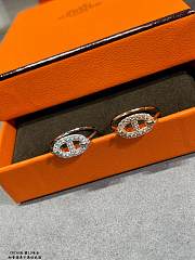 Fortok Hermes Farandole Pig Nose Ring Silver/Rose Gold - 1