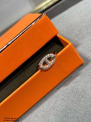 Fortok Hermes Farandole Pig Nose Ring Silver/Rose Gold - 3