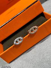 Fortok Hermes Farandole Pig Nose Ring Silver/Rose Gold - 2