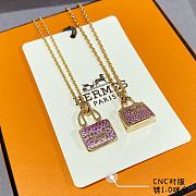 Fortok Hermes Constance Necklace Multicolors - 4