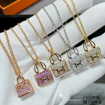 Fortok Hermes Constance Necklace Multicolors