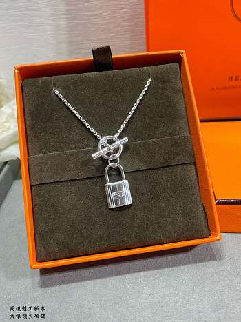 Fortok Hermès Kelly Cadenas pendant Silver