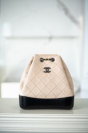 Fortok Chanel Gabrielle Beige 23x22.5x10 cm - 1