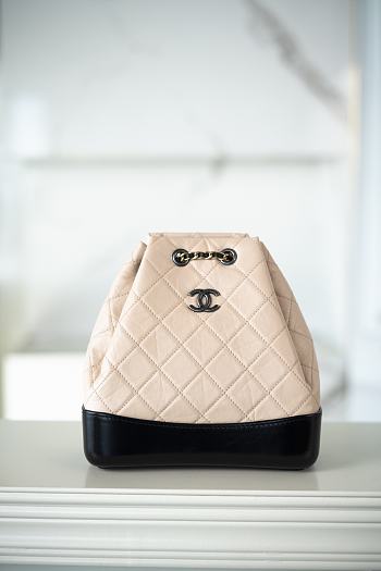 Fortok Chanel Gabrielle Beige 23x22.5x10 cm