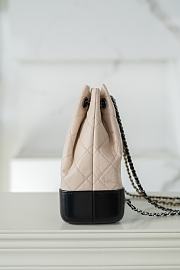 Fortok Chanel Gabrielle Beige 23x22.5x10 cm - 5
